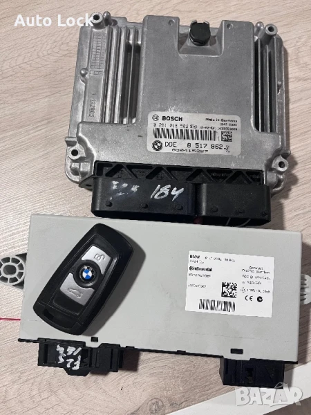 Компютър,CAS модул и ключ от Bmw x3 F25 xDrive20d (184), снимка 1