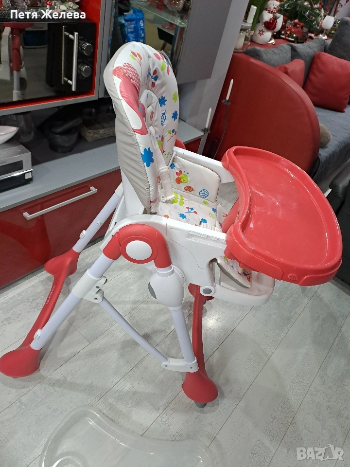 Детско столче за хранене Cangaroo Mint, снимка 1