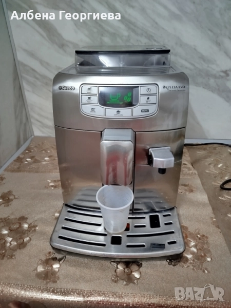 Кафе машина Saeco Intelia EVO One touch Cappuccino HD 8753, снимка 1