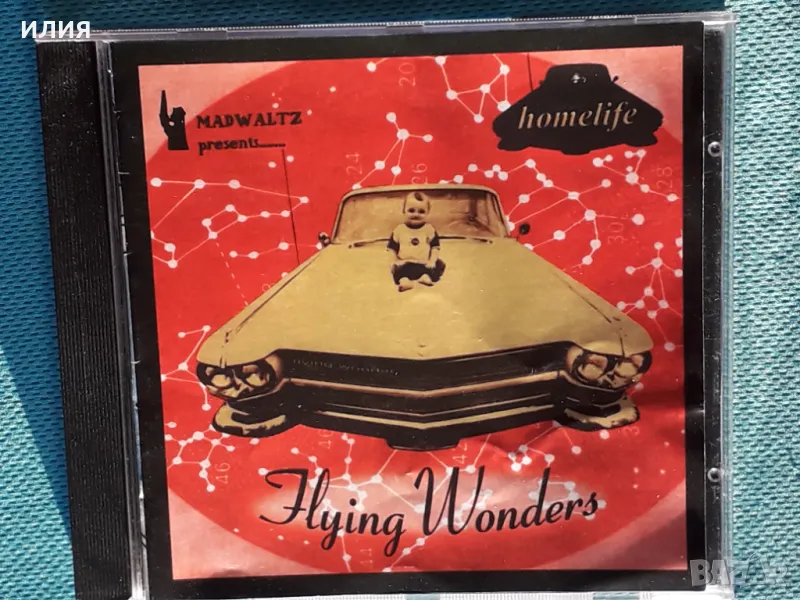 Homelife – 2002 - Flying Wonders(Ninja Tune – ZENCD71)(Abstract, Future Jazz, Trip Hop), снимка 1