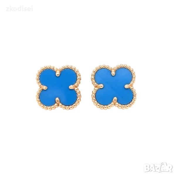 Златни обеци Van Cleef & Arpels 4,35гр. 14кр. проба:585 модел:32151-3, снимка 1