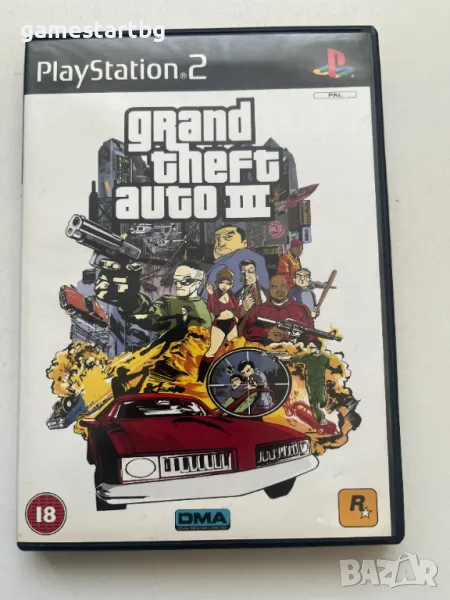 Grand Theft Auto III (GTA 3) за PS2, снимка 1