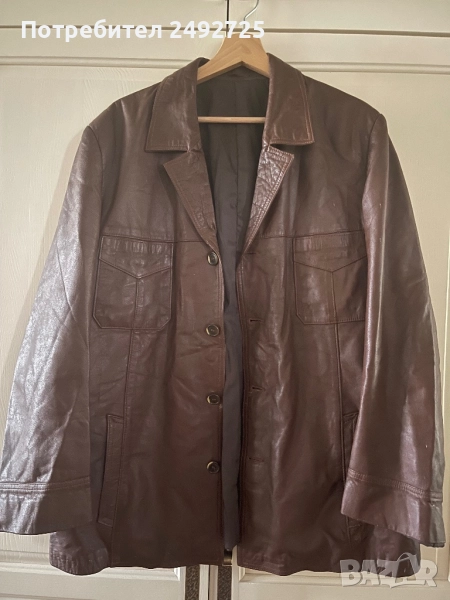 Яке мъжко естествена кожа различни моднли, снимка 1