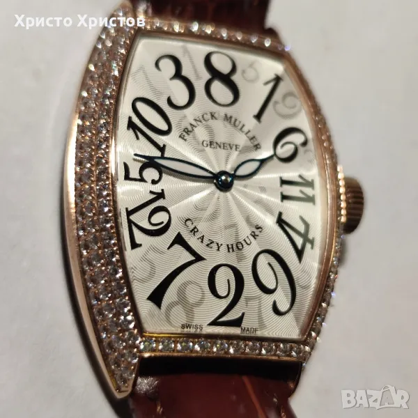 Дамски луксозен часовник FRANCK MULLER Crazy Hours , снимка 1