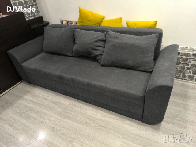 Диван с функция сън и ракла, снимка 2 - Дивани и мека мебел - 53652623