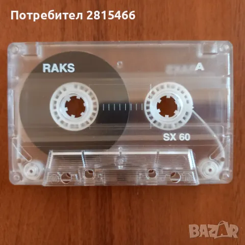 ЛОТ 10бр. аудио касети RAKS, снимка 6 - Декове - 47234703