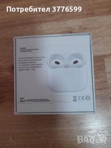 Слушалки AirPods (3rd generation), снимка 6 - Безжични слушалки - 53377795