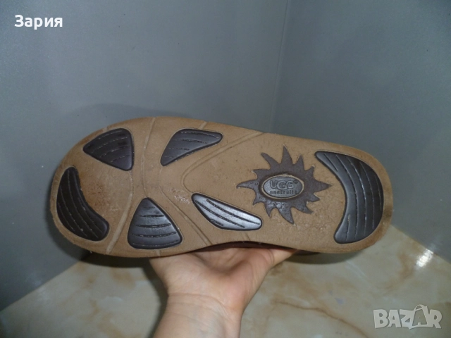 UGG оригинални кожени ботуши №38, снимка 10 - Дамски ботуши - 52915169