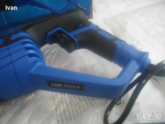 900 ВАТА НОВ РЕЦИПРОЧЕН САБЛЕН ТРИОН ЕЛ. НОЖОВКА LUX TOOLS РЕЖЕ 115мм ДЕБЕЛИНА ПЪЛЕН КОМПЛЕКТ, снимка 13 - Други инструменти - 49666502
