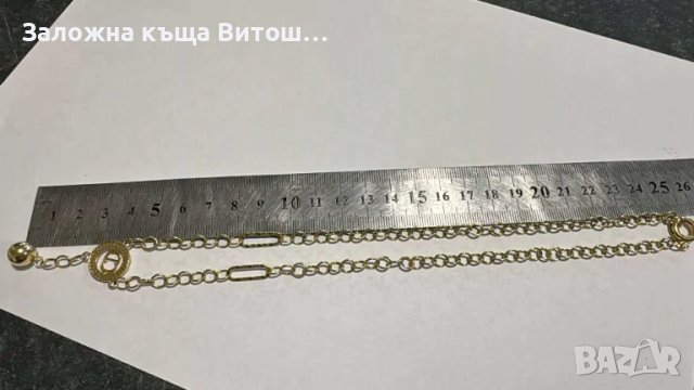 Златен синджир 14к / 6.40 гр., снимка 3 - Колиета, медальони, синджири - 48282731