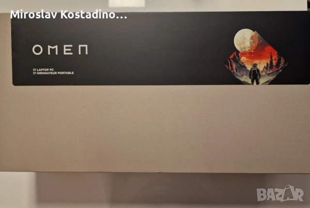 '' HP OMEN 17'' Gaming Laptop 17-db0016sa + слушалки Hyper X Coud 3, снимка 9 - Лаптопи за игри - 53984273