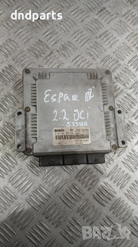 Компютъра Renault Espace 2.2DCi 2002г. 0281001999 7700104407