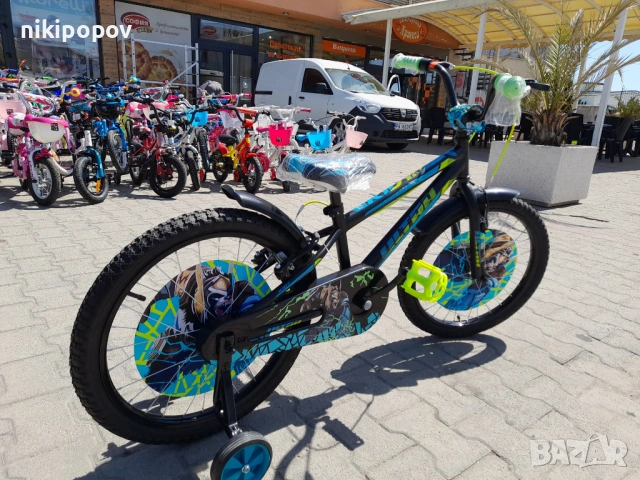 CROSS Велосипед 20" Ultra Kiddy черен, снимка 4 - Велосипеди - 53773223