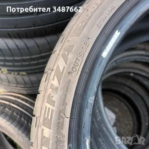 255 35 19 BRIDGESTONE 2бр.летни дот 2018г RUN FLAT , снимка 4 - Гуми и джанти - 47142981