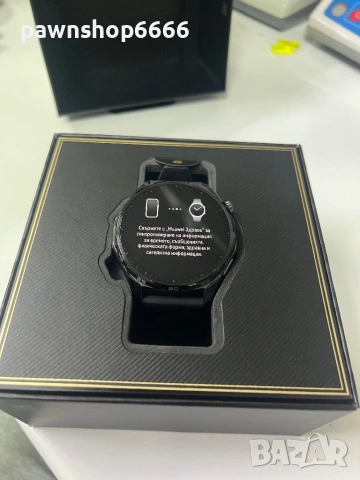 Смарт часовник HUAWEI WATCH GT 6 Black ATM-B19F Black Fluoroelastomer Strap 46 MM, GPS, ПУЛСОМЕР, SP, снимка 10 - Смарт часовници - 53437590