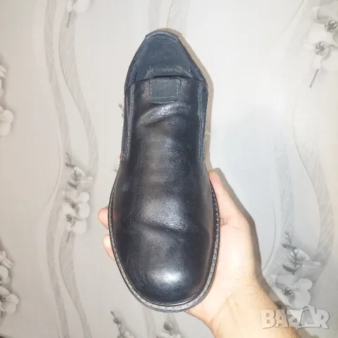 ECCO Turn GTX Slip-On номер 46 водоустойчиви обувки от естествена кожа , снимка 10 - Ежедневни обувки - 47668533