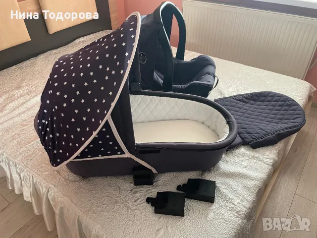 Бебешка количка Kikka Boo Vicenza 3в1, снимка 2 - Детски колички - 48064925