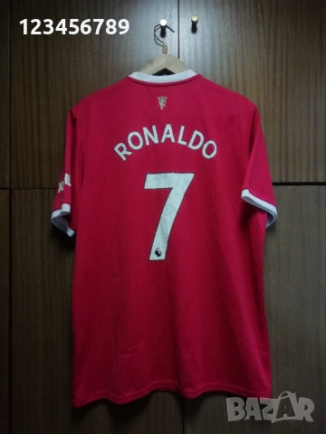 Manchester United Ronaldo Adidas оригинална тениска фланелка Роналдо Манчестър Юнайтед 3XL-4XL