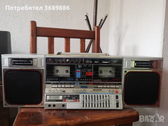 SHARP GF-800Z(S) , снимка 3 - Радиокасетофони, транзистори - 44865574