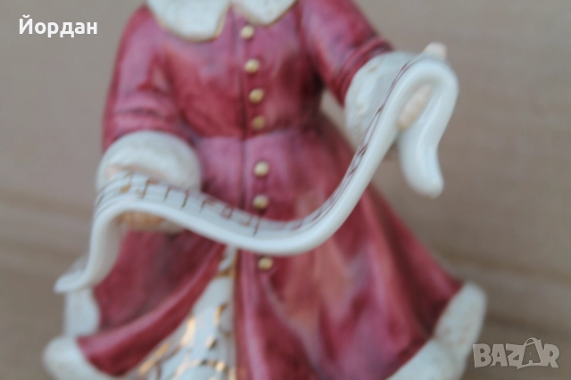 Порцеланова фигурка ''Goebel''  /Ангел с латерна/, снимка 4 - Колекции - 52539497