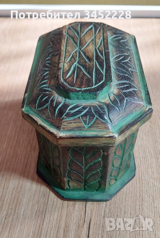 кутия дървена ретро за ценители , снимка 3 - Декорация за дома - 53826652