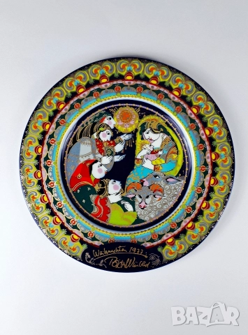 Колекционерски коледни плата - Rosenthal, Bjørn Wiinblad