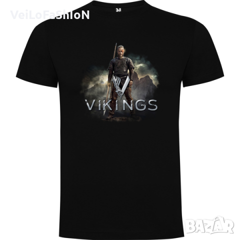 Нова мъжка тениска на сериалa Викинги (Vikings) - Рагнар Лодброк, снимка 1 - Тениски - 44955201