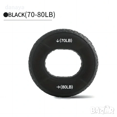 6461 Фитнес гума за стискане – тренажор за ръце и пръсти, снимка 6 - Фитнес уреди - 53779719