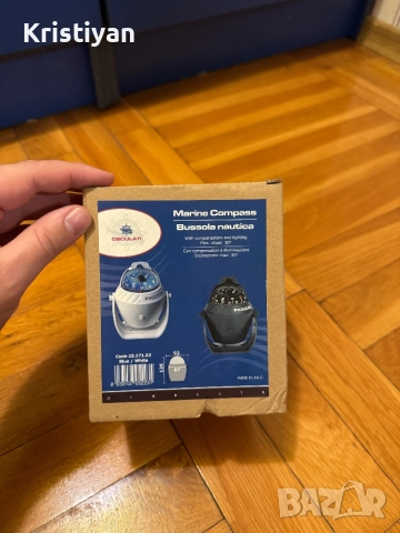 Яхтен компас Finder by Osculati чисто нов!!!, снимка 6 - Екипировка - 52618195