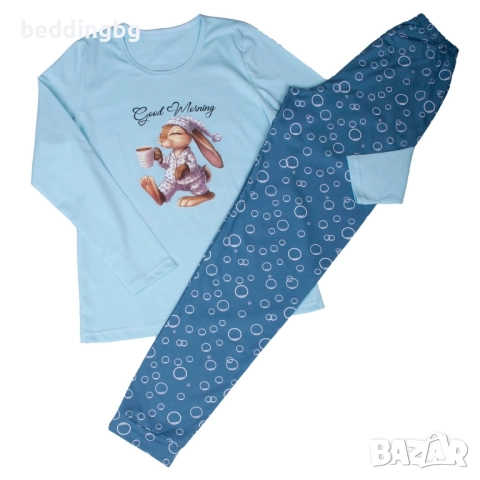 #Нови #дамски #пижами 100% пениран #памук - #българско #производство, снимка 3 - Пижами - 51707329