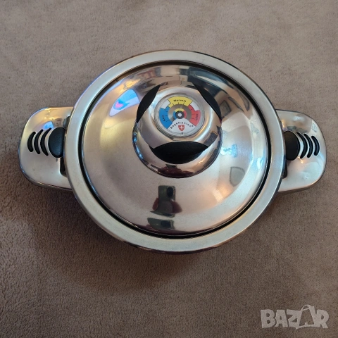 Тенджерка 1 литър, неръждаема стомана, Швейцария. 