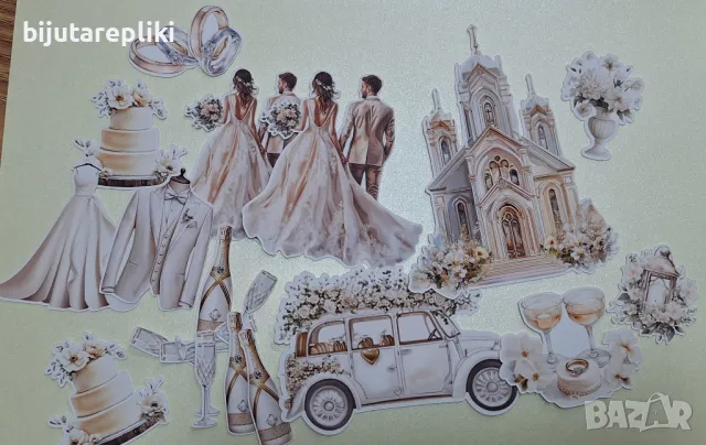 Елементи за картички, снимка 7 - Други - 49900279