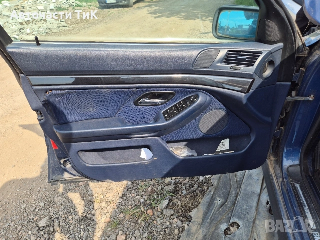 Цял син салон БМВ Е39, снимка 4 - Части - 53896683