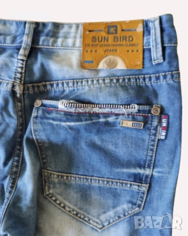 Мъжки дънки SUN BIRD – размер 31 – много запазени, снимка 8 - Дънки - 54111399