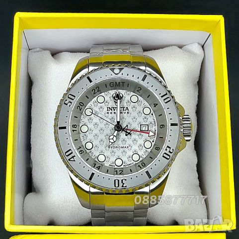 Invicta Hydromax White 52 mm НОВ, снимка 9 - Мъжки - 45355722