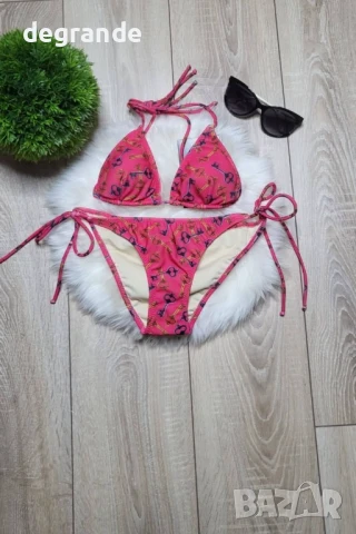 Бански костюм от две части в два цвята, снимка 2 - Бански костюми - 51119447