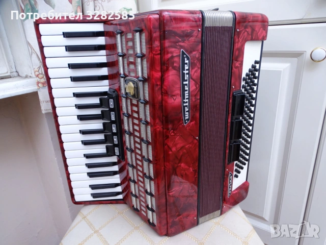 Нов акордеон Велтмайстер Серино 80 баса, снимка 10 - Акордеони - 53914342