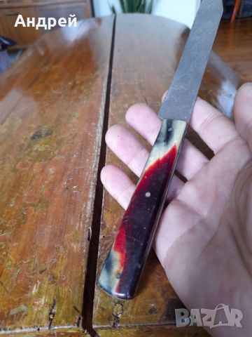 Стар кухненски нож #24, снимка 4 - Други ценни предмети - 46306760
