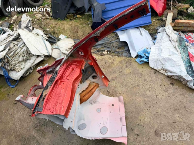 Десен рог с колонка от Peugeot 2008 1.2THP PureTech 110кс., двигател HNZ, 86 000km., автоматик, 2017, снимка 4 - Части - 52816582