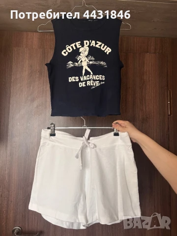 Потник и къси панталони сет, снимка 1