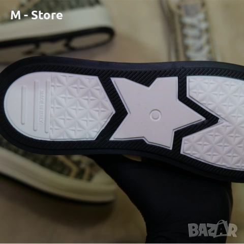 Дамски маратонки Dior Oblique в черно, снимка 4 - Маратонки - 54191558