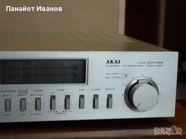 Усилвател Akai AM-U55, снимка 3 - Ресийвъри, усилватели, смесителни пултове - 45269512