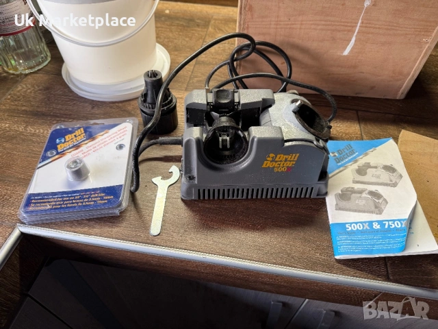 Американска машинка за заточване на боргии /свредла Drill Doctor 500X, снимка 2 - Диамантени и режещи инструменти - 53404567