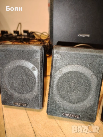 Съраунд система за комп Криейтив p5800, снимка 4 - Аудиосистеми - 53895987
