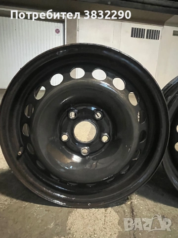 Железни джанти 15’, снимка 2 - Гуми и джанти - 53845786