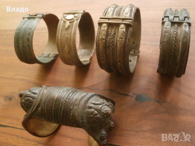 Стари гривни, стари накити, рогатка, снимка 2 - Антикварни и старинни предмети - 45111952