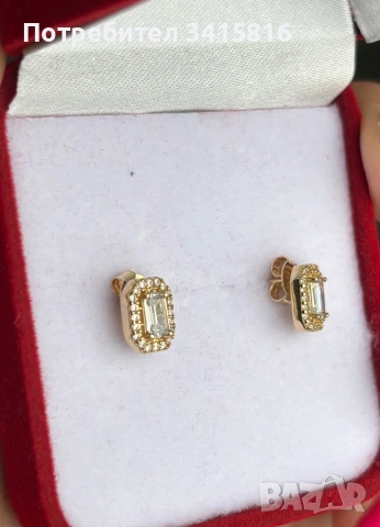 Златни обеци, снимка 3 - Други - 54075928