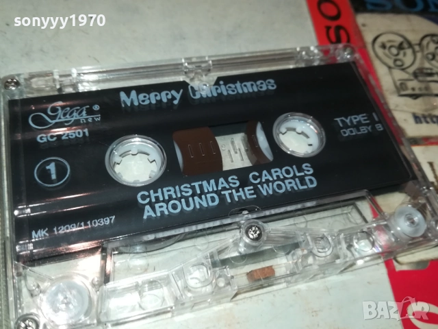 MERRY CHRISTMAS-ORIGINAL TAPE 2709251912, снимка 2 - Аудио касети - 51859514