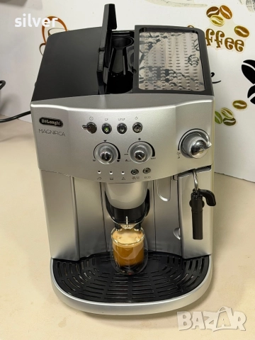 Кафемашина кафе автомат delonghi magnifica с гаранция, снимка 7 - Кафемашини - 52313882