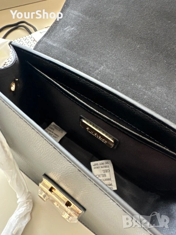 Дамска чанта Furla metropolis 21см в черен цвят, снимка 7 - Чанти - 54049317